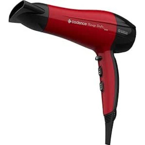 Cadence Rouge Style - Secador 2200W com Íons de Turmalina e Preço Acessível