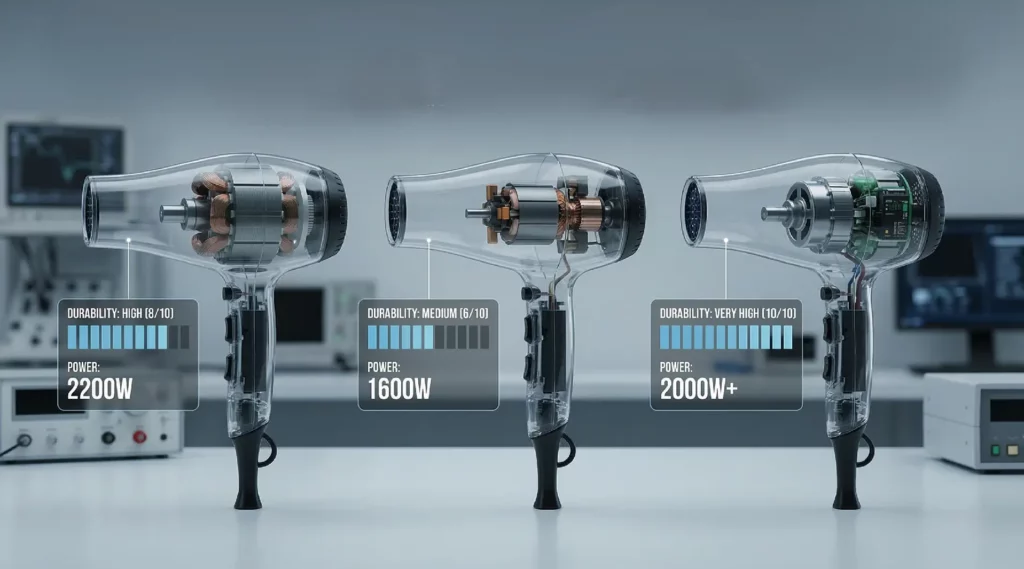 Qual a Diferença entre Motor AC, DC e BLDC? Descubra Qual Dura Mais