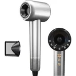 Secador de cabelo profissional com motor brushless de 1500W e design cilíndrico