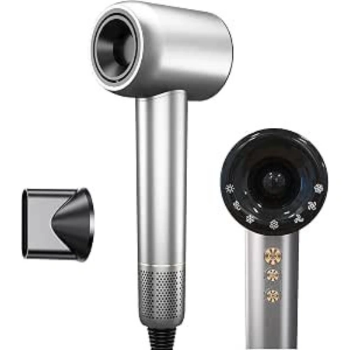Secador de cabelo profissional 1500W com motor brushless